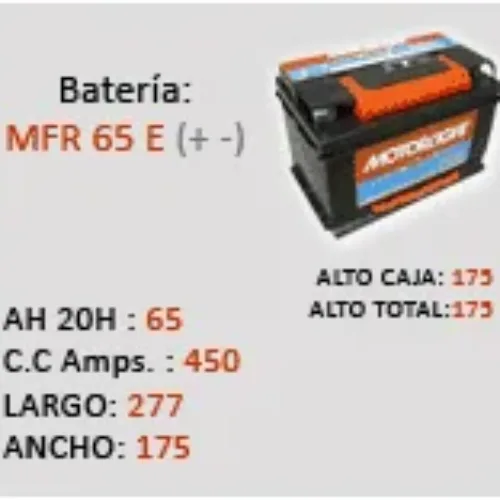 Batería MOTORLIGHT MFR 90 D
